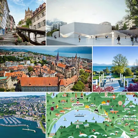 Am3office Lausanne New, Cozy, Central, Fast Wi-fi & Contactless Check-in