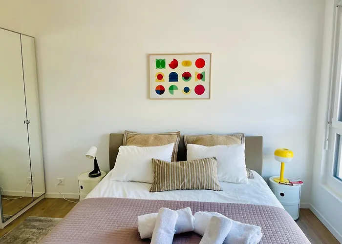 Am3office Lausanne New, Cozy, Central, Fast Wi-fi & Contactless Check-in Apartament *